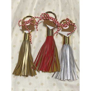 Mud Pie Tassel Bottle opener Beer Soda silver  gold NWT